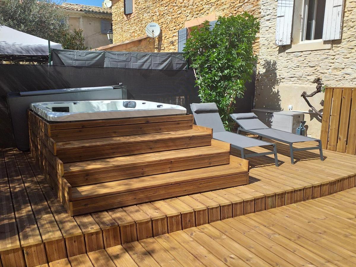 Bed and Breakfast Deux M Villes-sur-Auzon Exterior foto